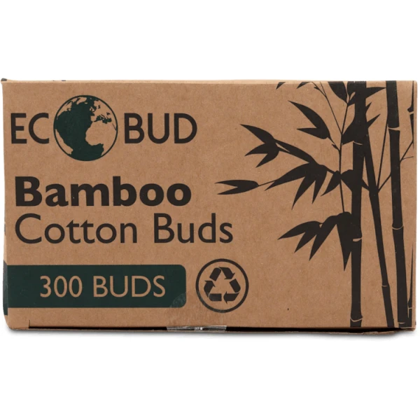 EcoBud Bamboo Cotton Buds 300 Pack