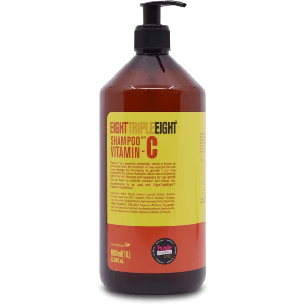 Eighttripleeight 1l Shampoo Vitamin C