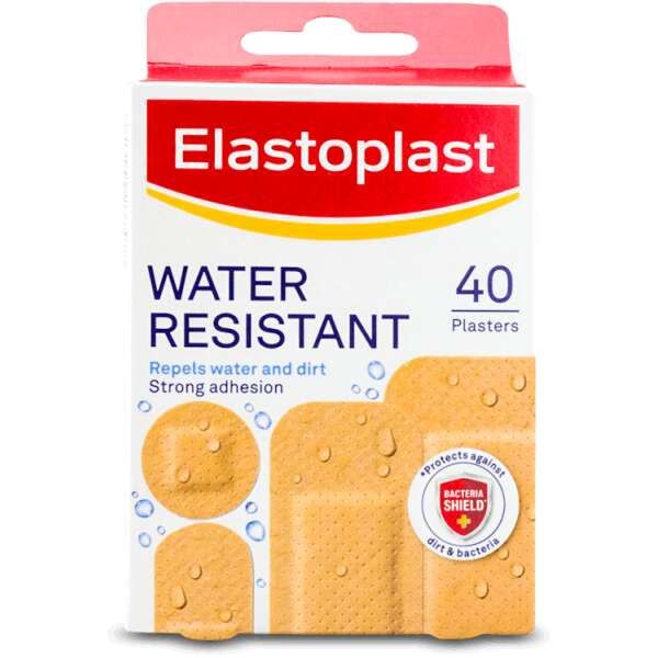 Elastoplast Water Resistant 40 Plasters