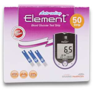 Element Blood Glucose Test Strips 50 Pack