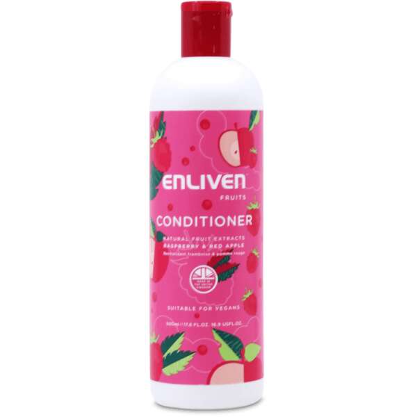 Enliven Natural Conditioner Raspberry & Red Apple 500ml