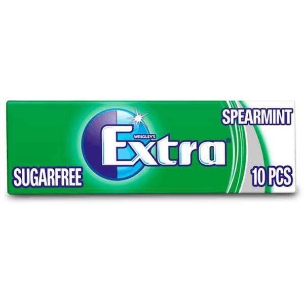 Extra Spearmint Gum 10pcs