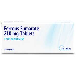 Ferrous Fumarate 210mg 84 Tablets