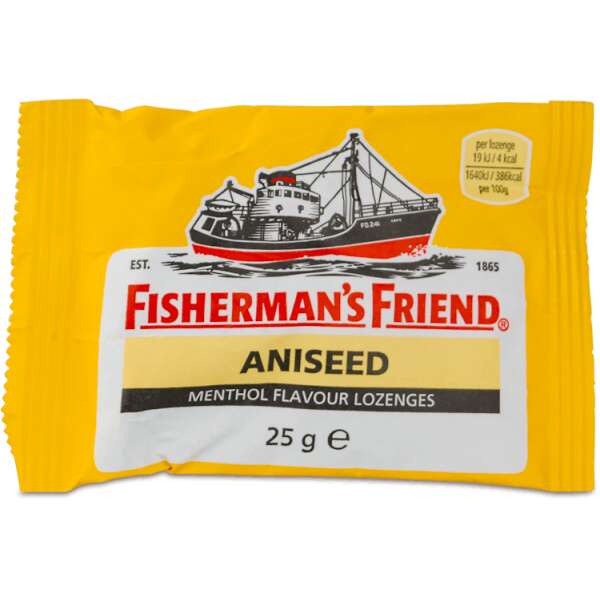 Fisherman's Friend Aniseed Menthol Lozenges 25g