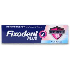 Fixodent Adhesive Cream Plus Fresh Flavour 40g