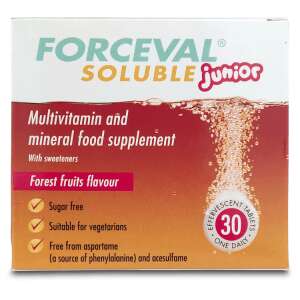 Forceval Soluble Junior Effervescent 30 Tablets