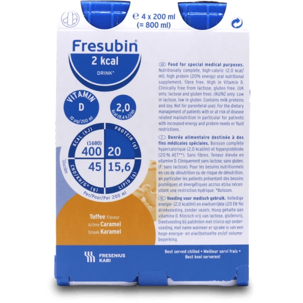 Fresubin 2kcal Drink Toffee 4x200ml