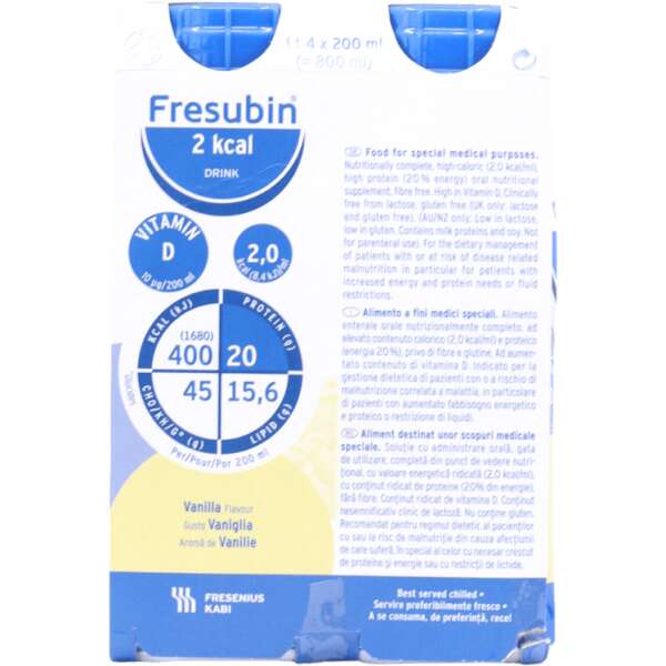 Fresubin 2kcal Drink Vanilla 4x200ml