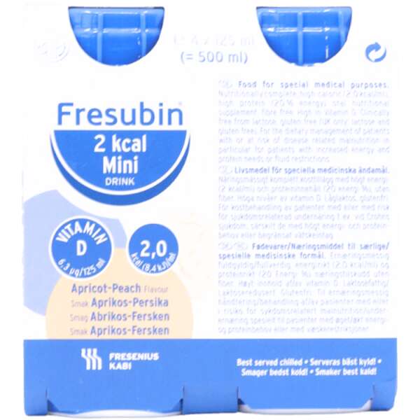 Fresubin 2kcal Mini Apricot Peach 4x125ml