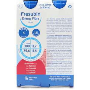 Fresubin Energy Fibre Drink Strawberry 4 x 200ml