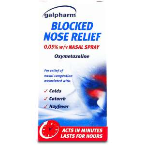 Galpharm Blocked Nose Relief Spray 15ml