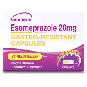 Galpharm Esomeprazole 20mg 7 Capsules