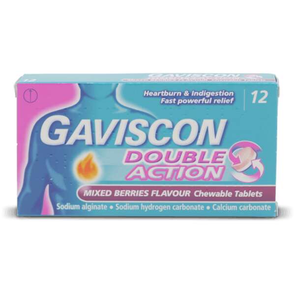 Gaviscon Double Action Mixed Berries 12 Pack