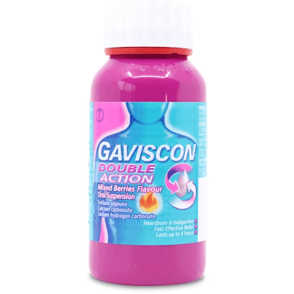 Gaviscon Double Action Mixed Berries Liquid 150ml