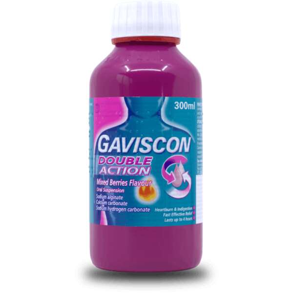 Gaviscon Double Action Mixed Berries Liquid 300ml