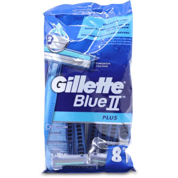 Gillette Blue Plus Disposable Razor 8 pack