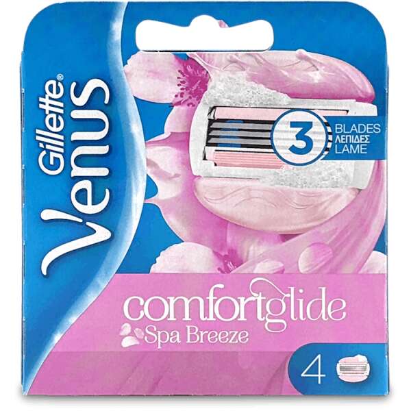 Gillette Venus Comfortglide Spa Breeze Women's Razor Blades