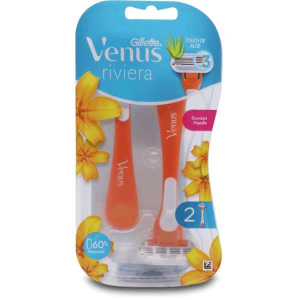 Gillette Venus Riviera Touch of Aloe 2 Razors