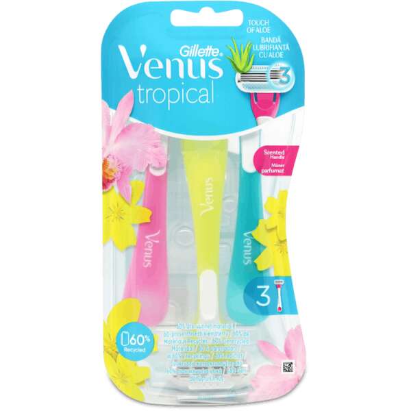 Gillette Venus Tropical 3 Disposable Razors