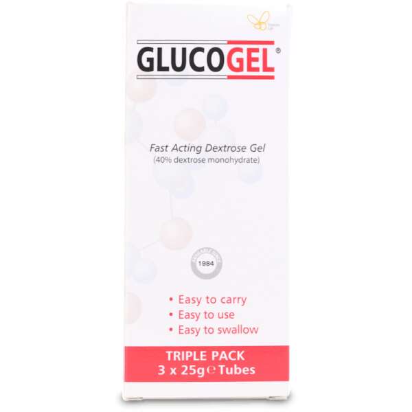 Glucogel Tubes 3 x 25g