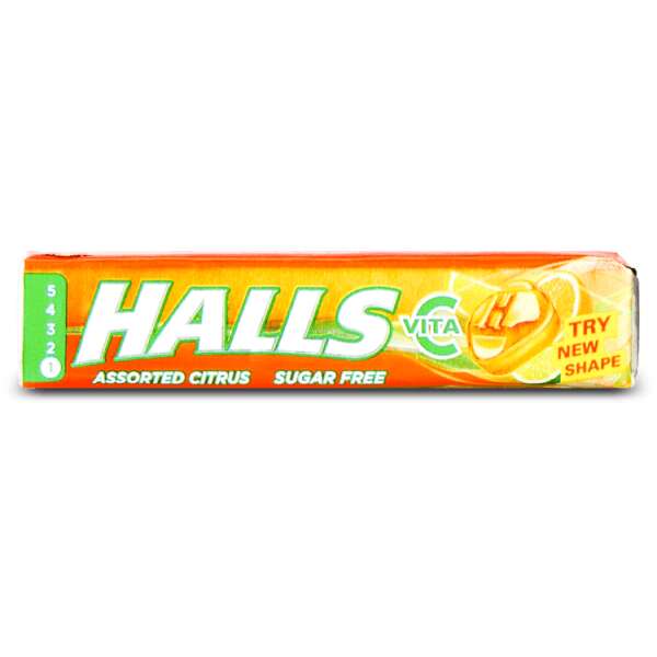 Halls Citrus Sugar Free 32g