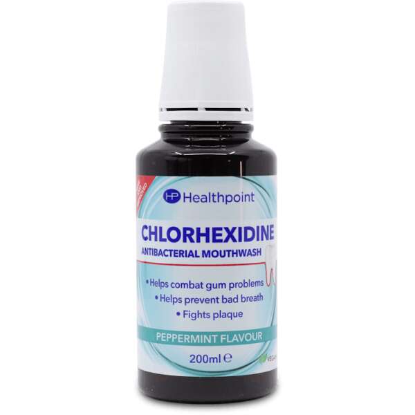 Healthpoint Chlorhexidine Antibacterial Mouthwash 200ml