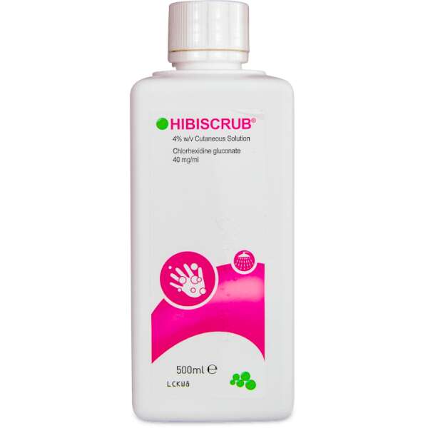 Hibiscrub 4% Cutaneous Solution 500ml