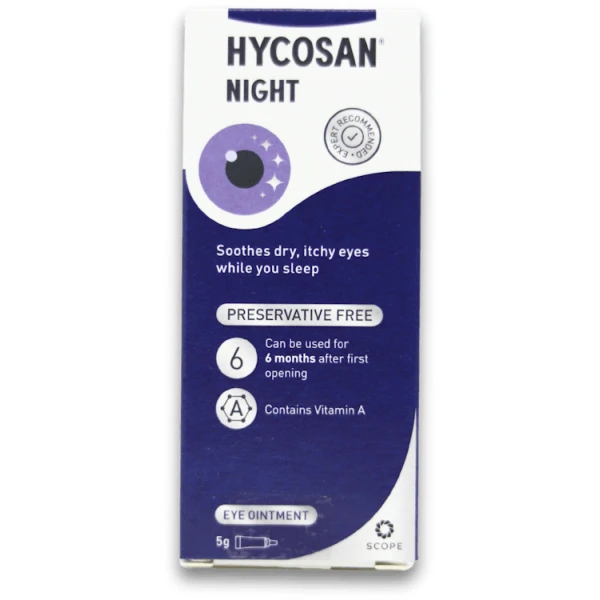 Hycosan Night Eye Ointment 5g