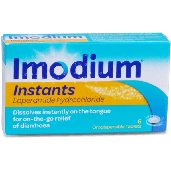 Imodium Instants 6 Tablets 2mg