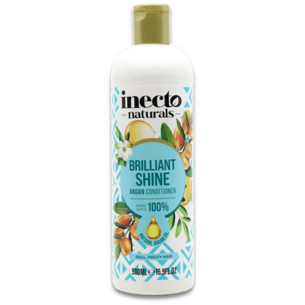 Inecto Naturals Brilliant Shine Argan Conditioner 500ml