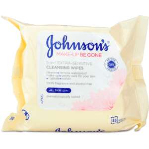 Johnson’s Face Care Makeup Be Gone Extra Sensitive 25 Wipes