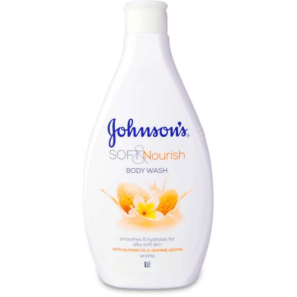 Johnson's Soft & Nourish Body Wash 400ml