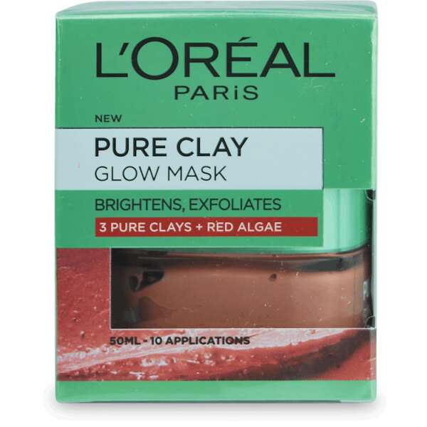 L'Oréal Paris Pure Clay Glow Face Mask 50ml