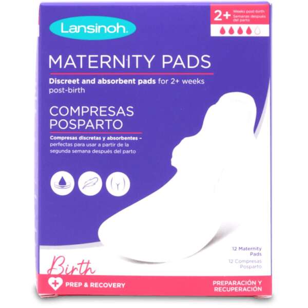 Lansinoh D Absorbent Maternity Pads 12 pack