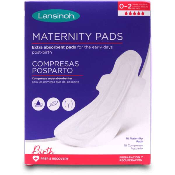 Lansinoh E Absorbent Maternity Pads 10 pack