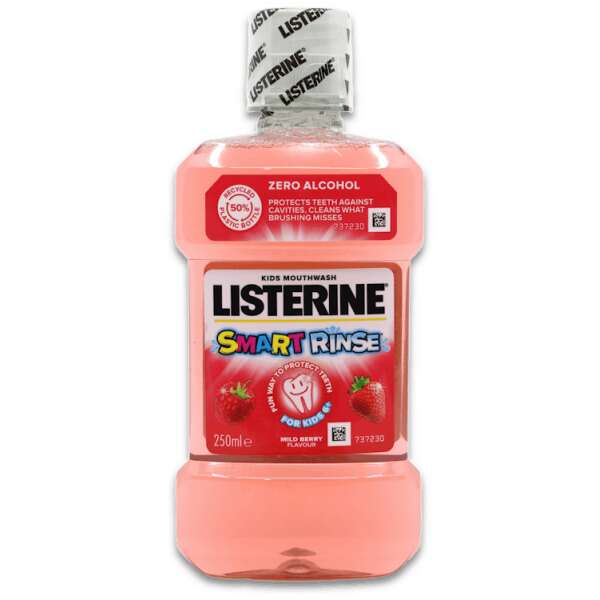 Listerine Smart Rinse Children Berry 250ml