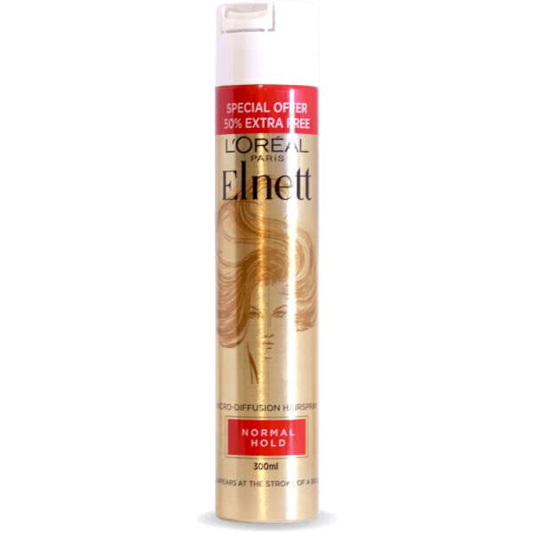 L'Oréal Hairspray Elnett Normal Hold & Shine 300ml