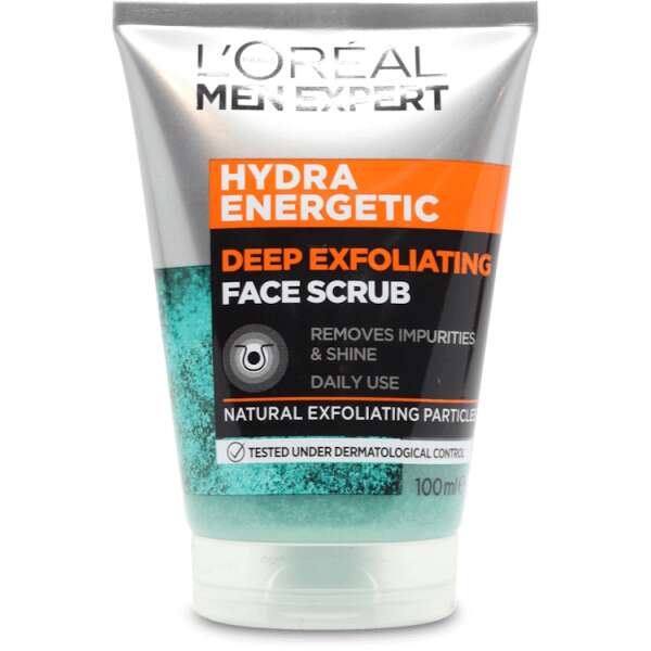 L'Oréal Men Expert Hydra Energetic Deep Exfoliating Face Scrub 100ml