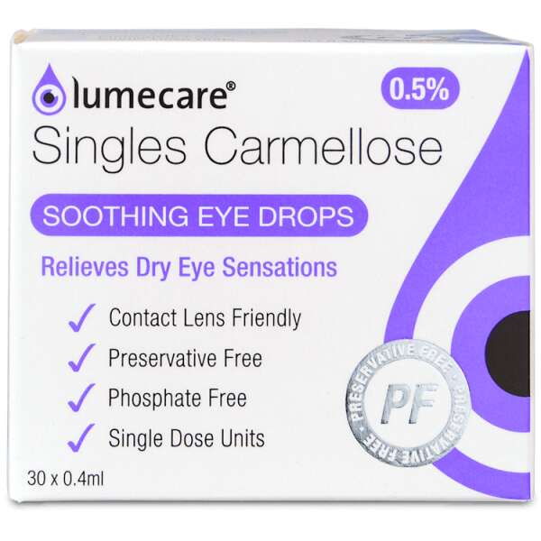 Lumecare Carmellose Eye Drops 30 x 0.4ml Single Units