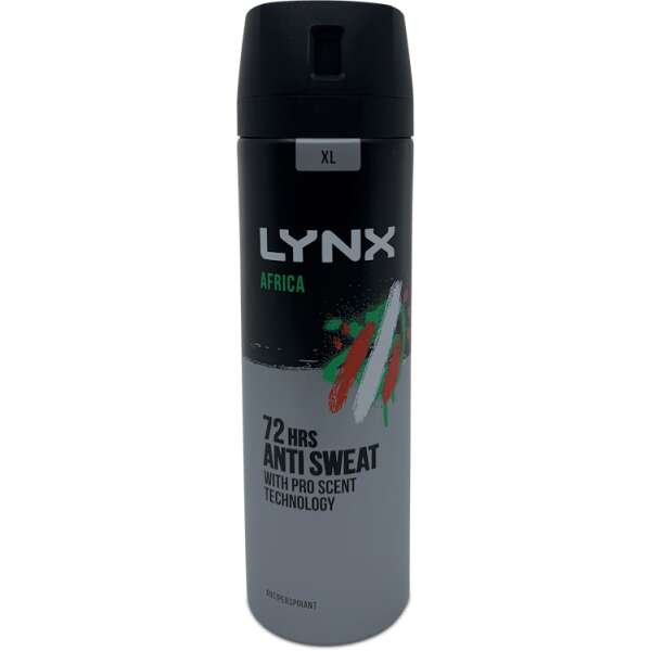 Lynx Africa Anti Sweat Antiperspirant 200ml