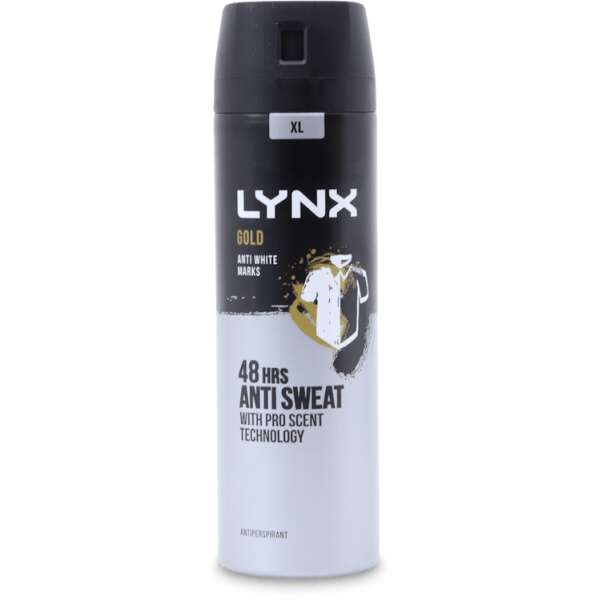 Lynx Anti-Perspirant Gold 200ml