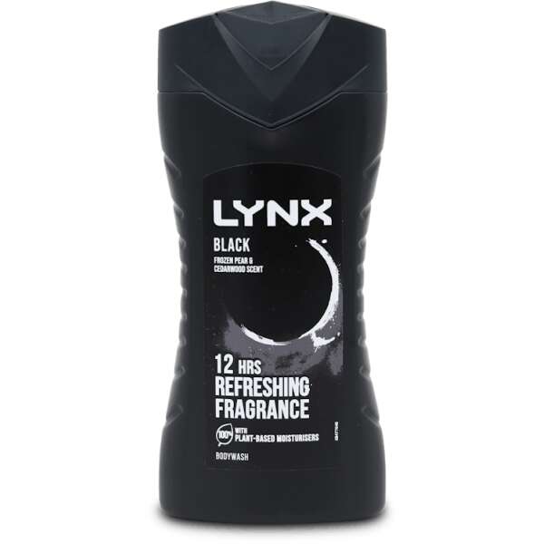 Lynx Bodywash Black 225ml