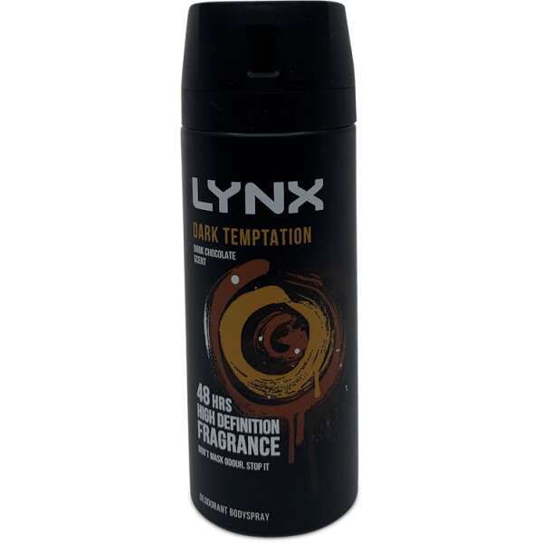 Lynx Dark Temptation Dark Chocolate Deodorant Spray 150ml