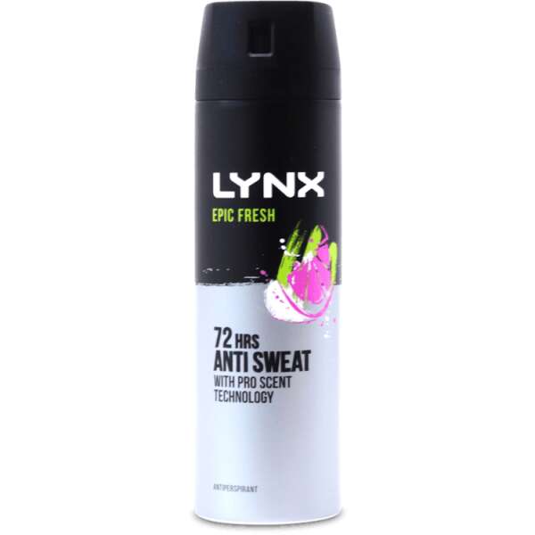 Lynx Epic Fresh Anti Perspirant Deo 200ml