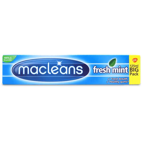 Macleans Toothpaste Fresh Mint 125ml