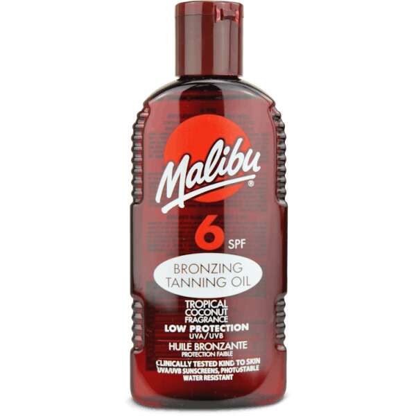 Malibu Bronzing Oil SPF6 200ml