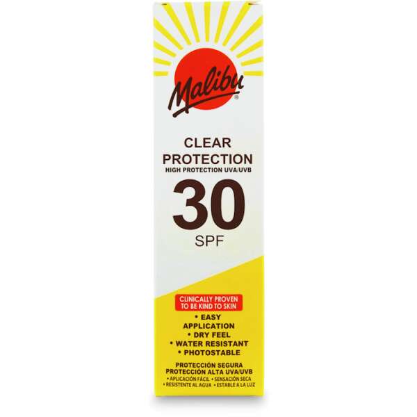 Malibu Clear Protection Spray SPF30 250ml