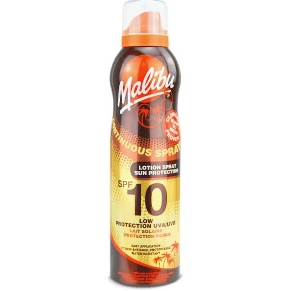 Malibu Lotion Spray SPF10 175ml