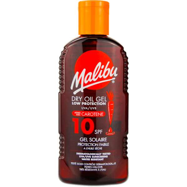 Malibu Dry Oil Gel SPF10 200ml