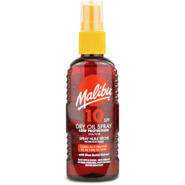 Malibu Dry Oil Spray SPF10 100ml